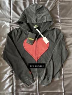 トップス MMBBT Heart design double zip parka y2k MMBBT Heart design double zip parka y2k - メルカリ