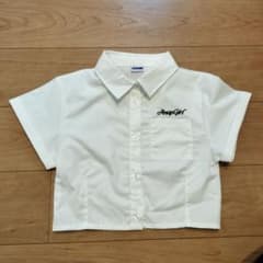 Anapgirl 半袖シャツ 145-155cm ホワイトのサムネイル