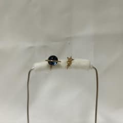 惑星と星のモチーフ イヤリングのサムネイル