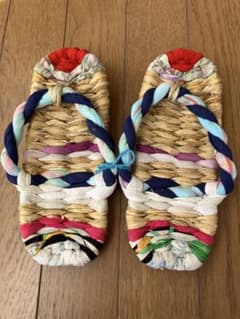 手作りわら草履のサムネイル