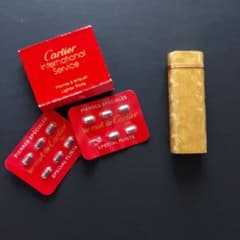 Cartier カルティエ ガスライター ヴィンテージ ゴールド 動作未確認のサムネイル
