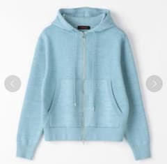 CABaN コットンカシミヤ タイトフーデットパーカ - メルカリ