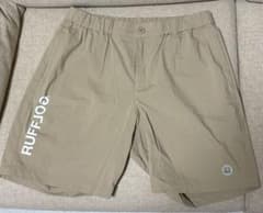 ラフロッグ　ベージュ ゴルフ　ショートパンツ L ラフロッグ ベージュ ゴルフ ショートパンツ L - メルカリ