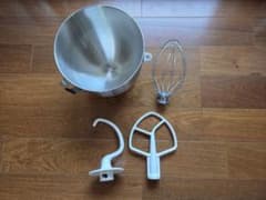 KitchenAid ボール、アタッチメント3種類 KitchenAid ボール、アタッチメント3種類 - メルカリ