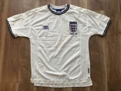 UMBRO イングランド代表 ホーム ユニフォームMサイズ 99-01のサムネイル
