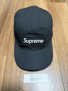 Supremeシュプリームキャップ Ventile黒 - メルカリ