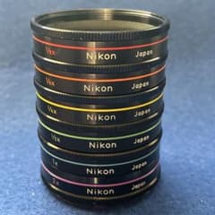 【極希少】Nikon ニコン マクロフォト用フィルター 6枚フルセット 極希少】Nikon ニコン マクロフォト用フィルター 6枚フルセット ケース