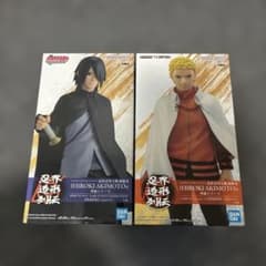NARUTO 忍界造形列伝 うちはサスケ うずまきナルト フィギュア - メルカリ