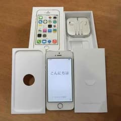 iPhone 5s 16GB au 新品未使用イヤホン付きのサムネイル