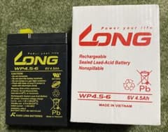 LONG 6V 4Ah 高性能 シールドバッテリーのサムネイル