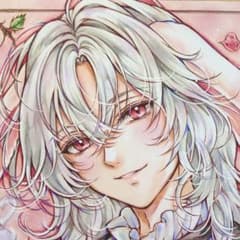 R*様 手描きイラスト＊原画＊不思議の国のアリス＊コピック＊中色紙
