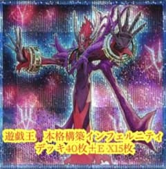 遊戯王 本格構築インフェルニティデッキ40枚＋E X15枚 - メルカリ