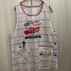 Cars Lightning McQueen チェック柄 エプロンのサムネイル