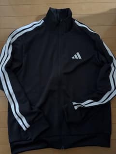adidas トラックジャケット ブラックのサムネイル