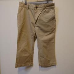 BEAMS チノパン ベージュ クロップド丈 Sサイズのサムネイル