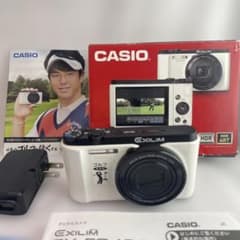 CASIO EX-FC400S ホワイト Amazon | CASIO デジタルカメラ EXILIM EX-FC400SWE 石川遼プロの