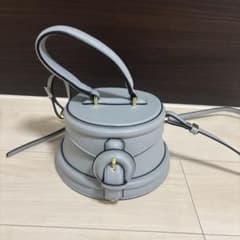 Olu. ラウンドレトロボックスバッグ　ライトブルーのサムネイル