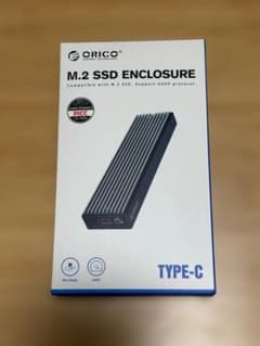 SSDケース M.2 NVMe USB-C ORICO M2PVM-C3のサムネイル