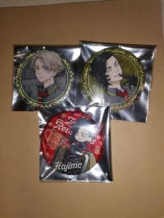 東京リベンジャーズ coffee time 缶バッジ 乾 青宗  九井一のサムネイル