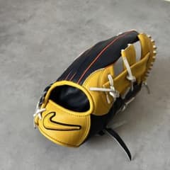 廃盤 NIKE 野球 グローブ DEH1175 イエロー ネイビー - メルカリ