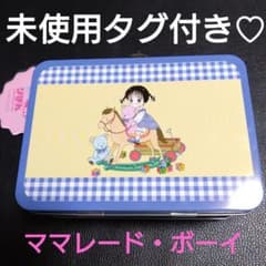 スリーコインズ ママレードボーイ ブリキ缶 小物入れ りぼん70周年記念