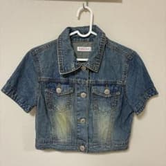 COLZA デニムジャケット 半袖のサムネイル