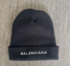 【なっち 様】専用❗️BALENCIAGA バレンシアガニット帽 黒 メルカリ