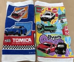 トミカ ハンドタオル 2枚セットのサムネイル