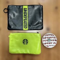 UNDEFEATED x STARBUCKS ポーチ 2点 プレートセットのサムネイル