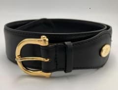 CELINE マカダム レザー ゴールド金具 ベルトのサムネイル