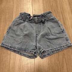 GU デニムショートパンツ 120cmのサムネイル