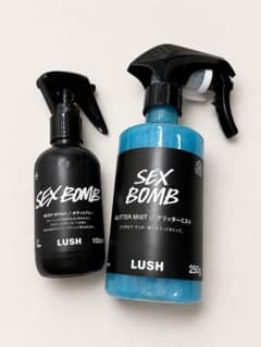 LUSH SEX BOMB グリッターミスト 250g+ボディミスト - メルカリ