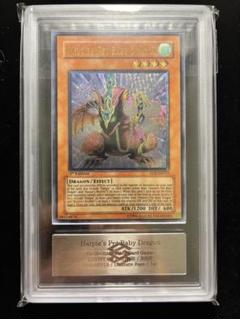 【傷あり特価】旧アジアレリーフ　ハーピィズペット仔竜 PSA10鑑定済〕☆旧アジア☆ハーピィズペット仔竜【レリーフ