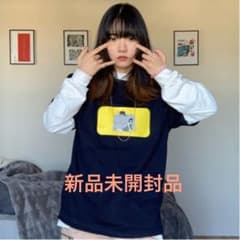 あいみょん　ミート・ミート　Tシャツ　S　ネイビーのサムネイル