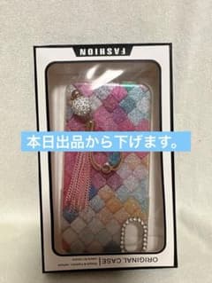 ち*ん様 カラフルグリッターiPhone10 ケースのサムネイル