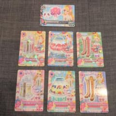 アイカツカード /パンジーガーデンAngely Sugar 7枚セットのサムネイル