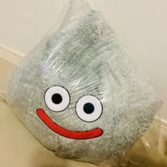 ◆新品未使用•タグ付◆ドラゴンクエストおおきなもこもこぬいぐるみ♡メタルスライム