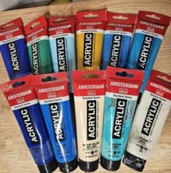 AMSTERDAM アクリル絵の具 11色セットのサムネイル