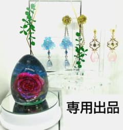 リエ 様 専用　卵型オルゴナイト＆ ピアス３種類　ハンドメイド作品のサムネイル