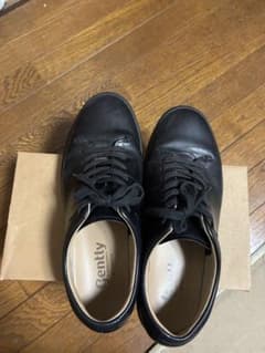 Moonstar Gently メンズ レザーシューズ ブラック