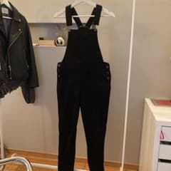 テーパードデニムサロペットのサムネイル