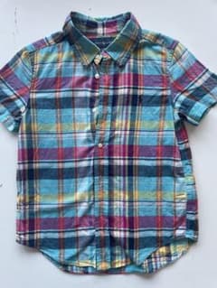 ラルフローレン　120 チェックシャツ　男の子　キッズのサムネイル