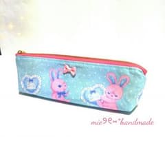 ハンドメイド♡ペンケース♡ゆめかわ♡メルヘン♡うさぎのサムネイル