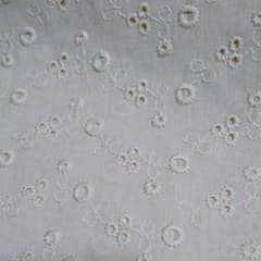 生地　コットンレース　144×100　生成のサムネイル