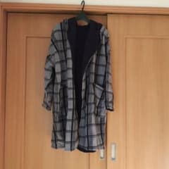 AZUL by moussy アズールバイマウジーフリース リバーシブル コート 