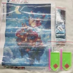 ダイヤモンドアート キット モザイクアート　全面 ダイヤモンドビーズのサムネイル
