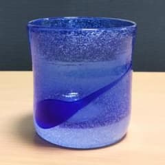 沖縄 琉球ガラス  手作りグラス ガラス厚めのサムネイル