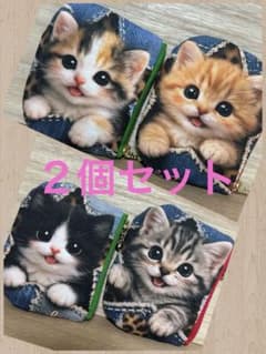 ハンドメイド ころりんミニミニポーチ コヤンイサムチョン☆両面パネル