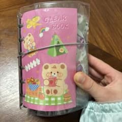 クリアブック シールセット かわいいキャラクターのサムネイル