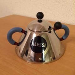 ★値下げ★ALESSI アレッシィ  シュガーボウル&スプーン/ブルーのサムネイル